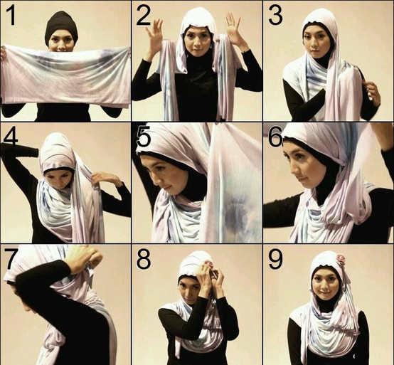 Amazing Hijab Styles Step By Step K4 Craft