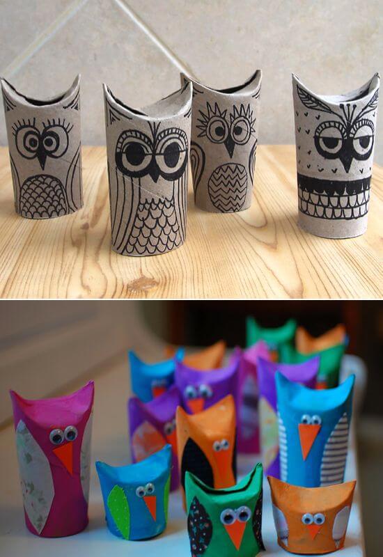 30+ Creative DIY Toilet Paper Roll Craft Ideas and