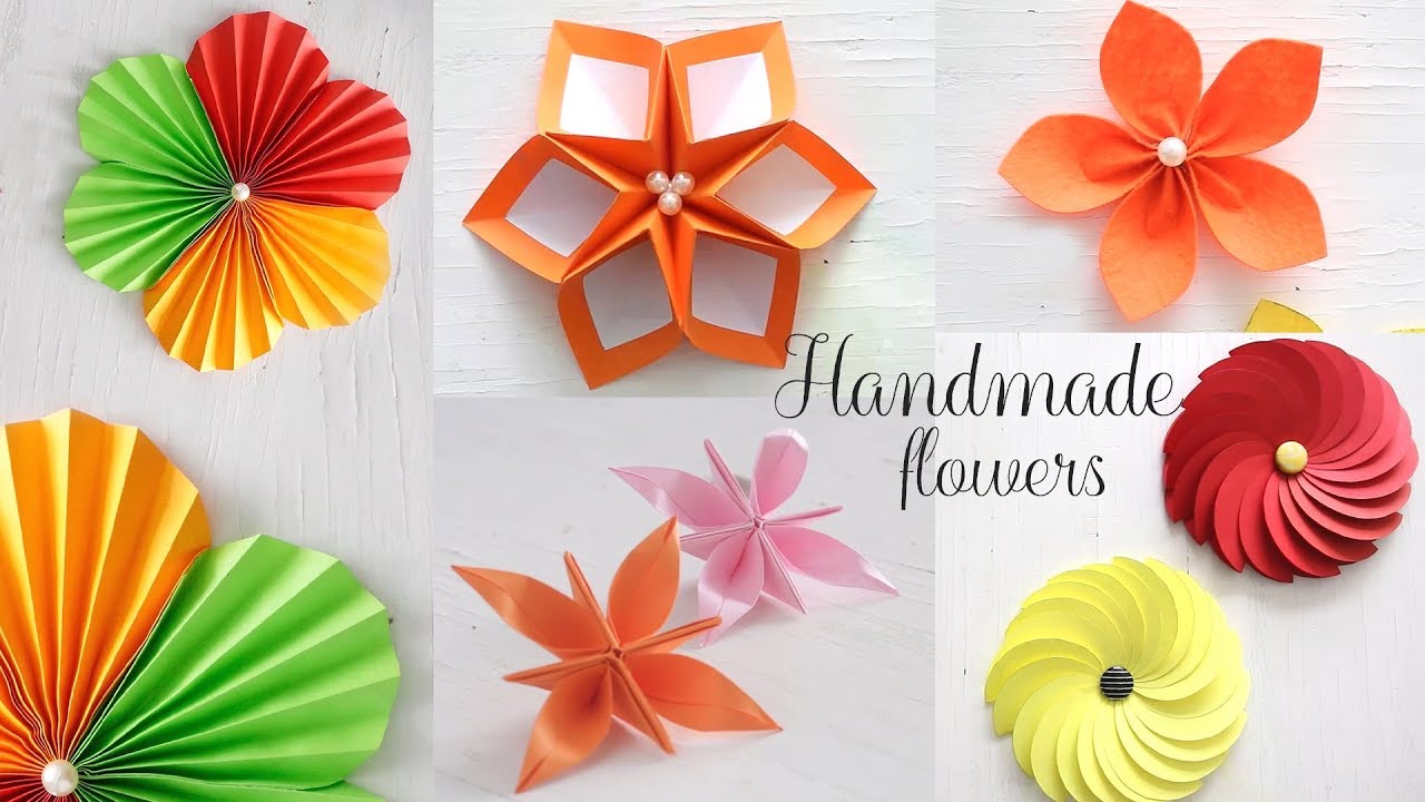 Paper Flower Making In Simple Steps - K4 Craft