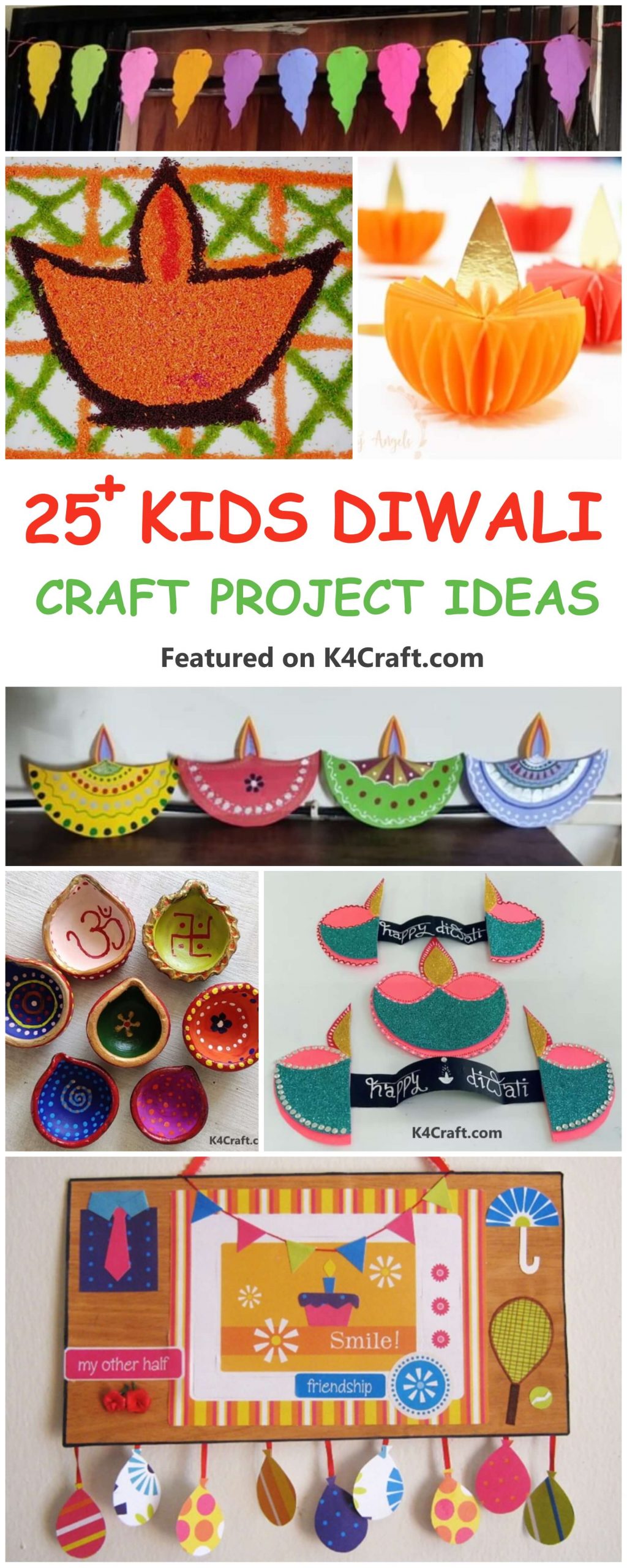 12 Easy & colourful Deepavali crafts for kids | HoneyKids Asia