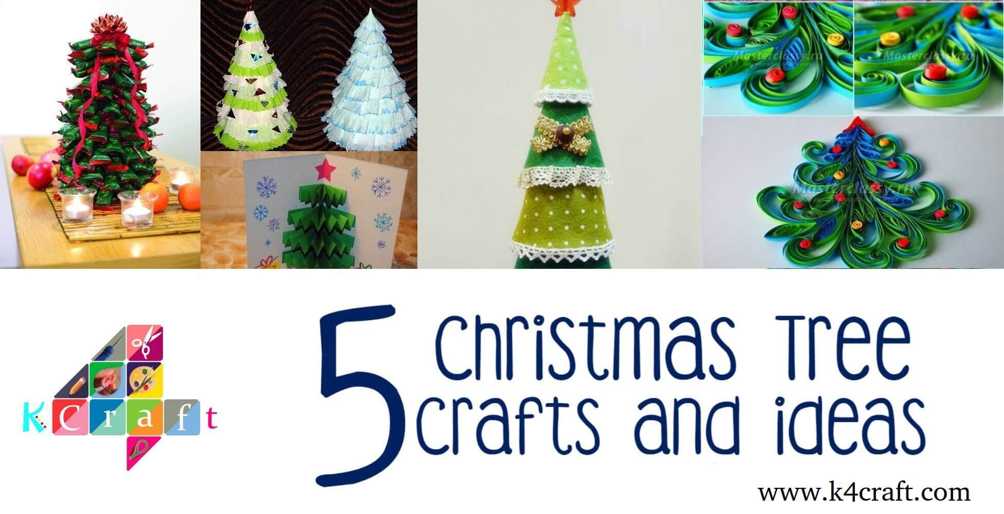 diy-christmas-tree-ideas • K4 Craft