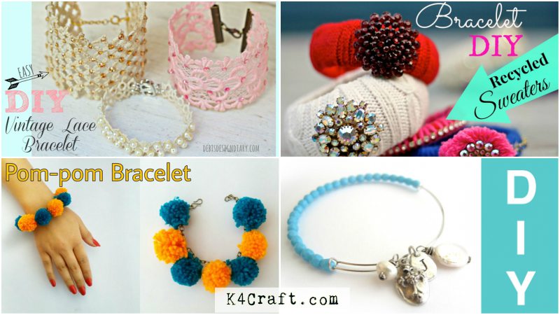 DIY Bracelet Making Ideas for Girls  K4 Craft