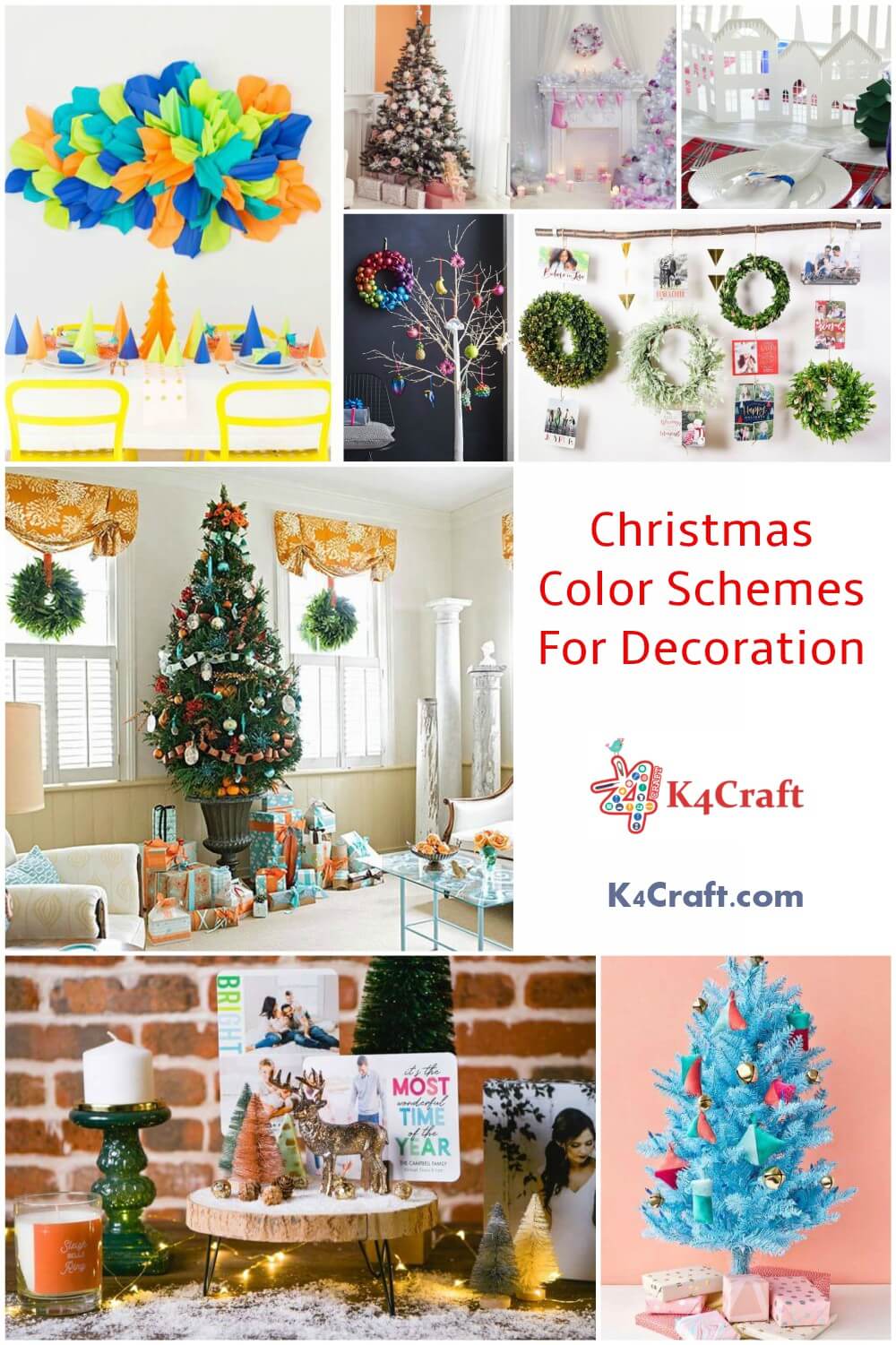 Christmas Color Schemes For Decoration 2 • K4 Craft