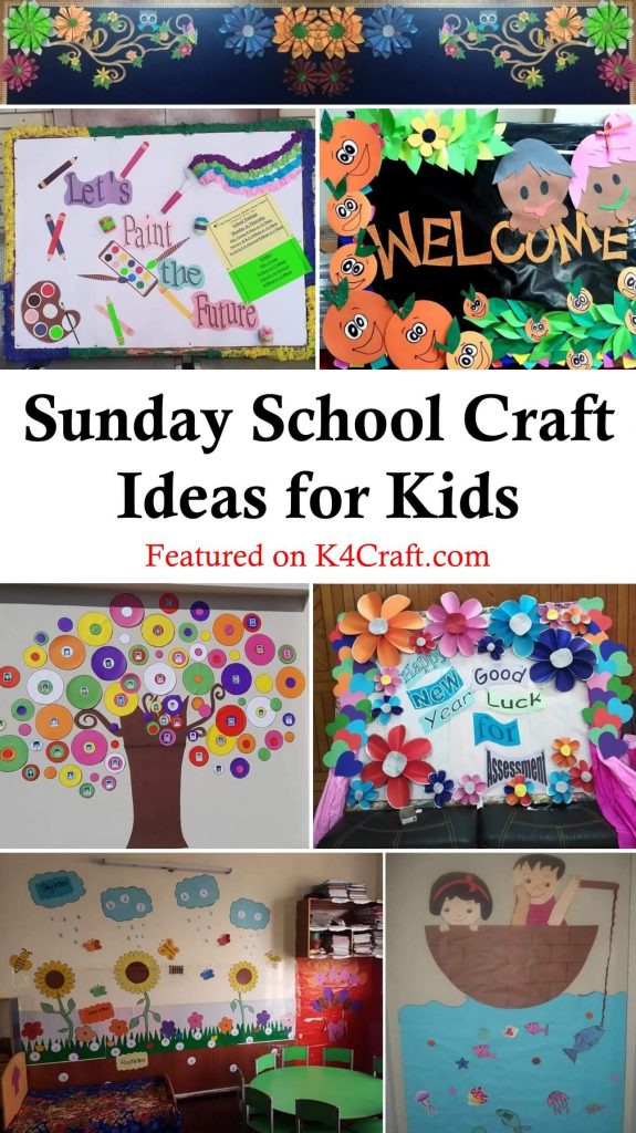 40+ Sunday School Crafts and Bible School Crafts for Kids