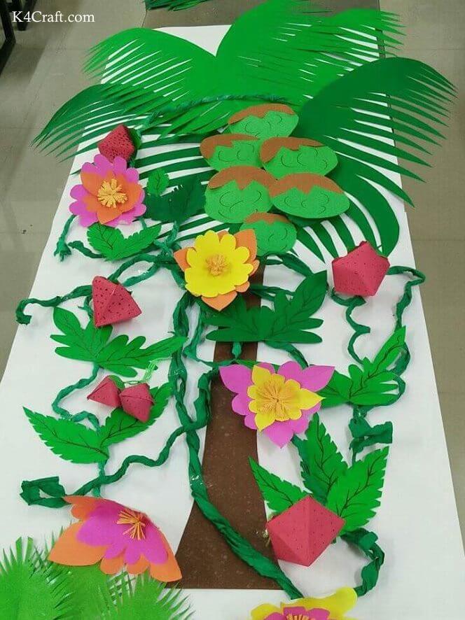 DIY White Paper Flowers, How to make white paper flower, Paper flower  making ideas, Paper craft ideas, Easy Paper craft, Paper flower kaise  banaye, Paper art