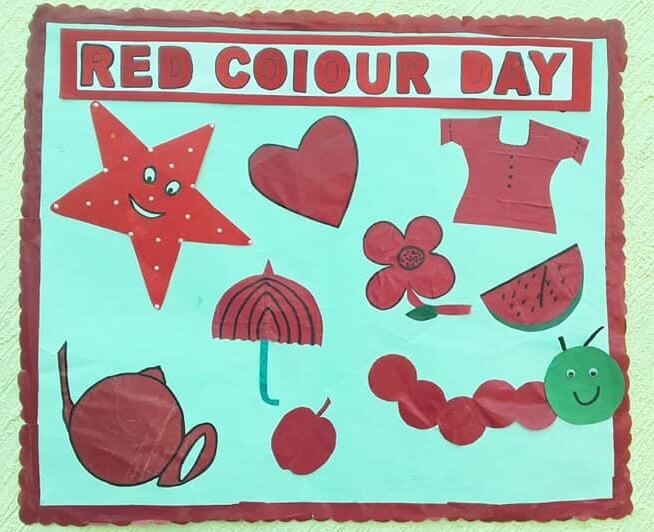 red color day activities