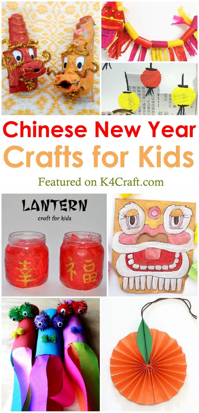 Chinese New Year Crafts & Activities for Kids - K4 Craft