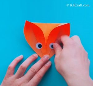 Paper Fox Craft for Kids – Step by Step Tutorial - K4 Craft