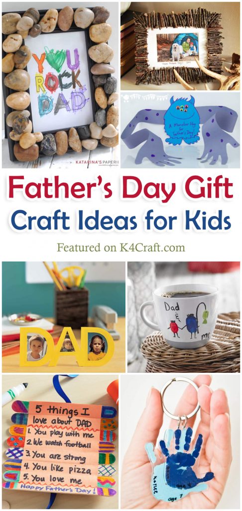 Kid Made Father's Day Gifts - Mess for Less