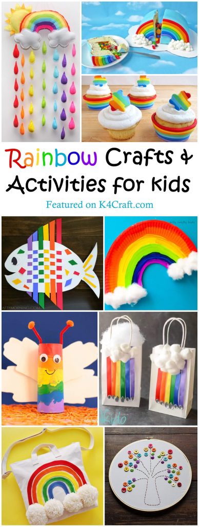 30 Rainbow Crafts & Activities for Kids - K4 Craft