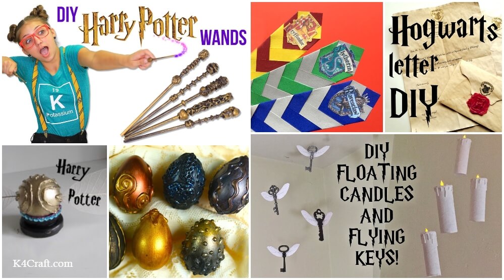 30+ Magical Harry Potter Inspired Crafts and Activities