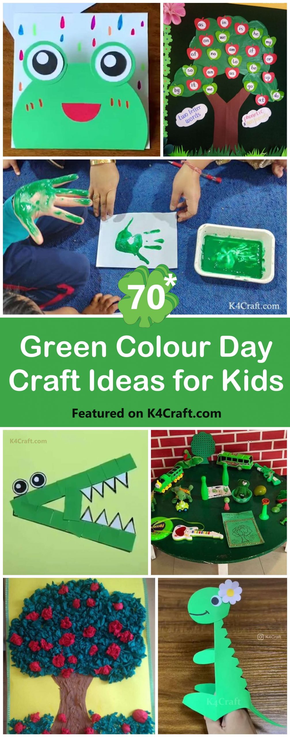 green colour day craft ideas kids pin scaled